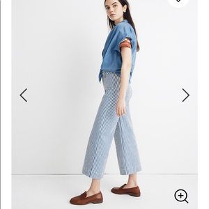 Madewell wise leg crop. 24